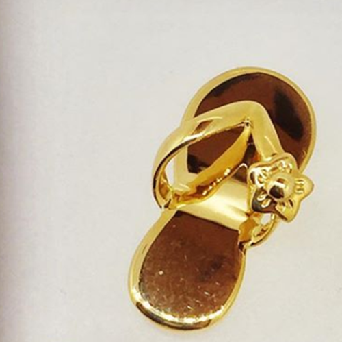 14K Gold Sandal