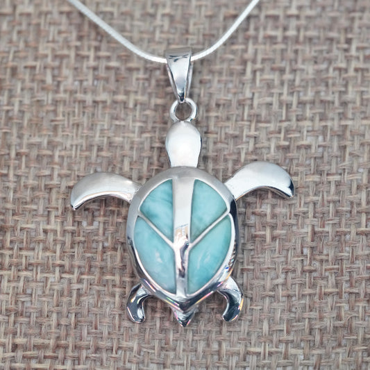 Large Sea Turtle Pendant