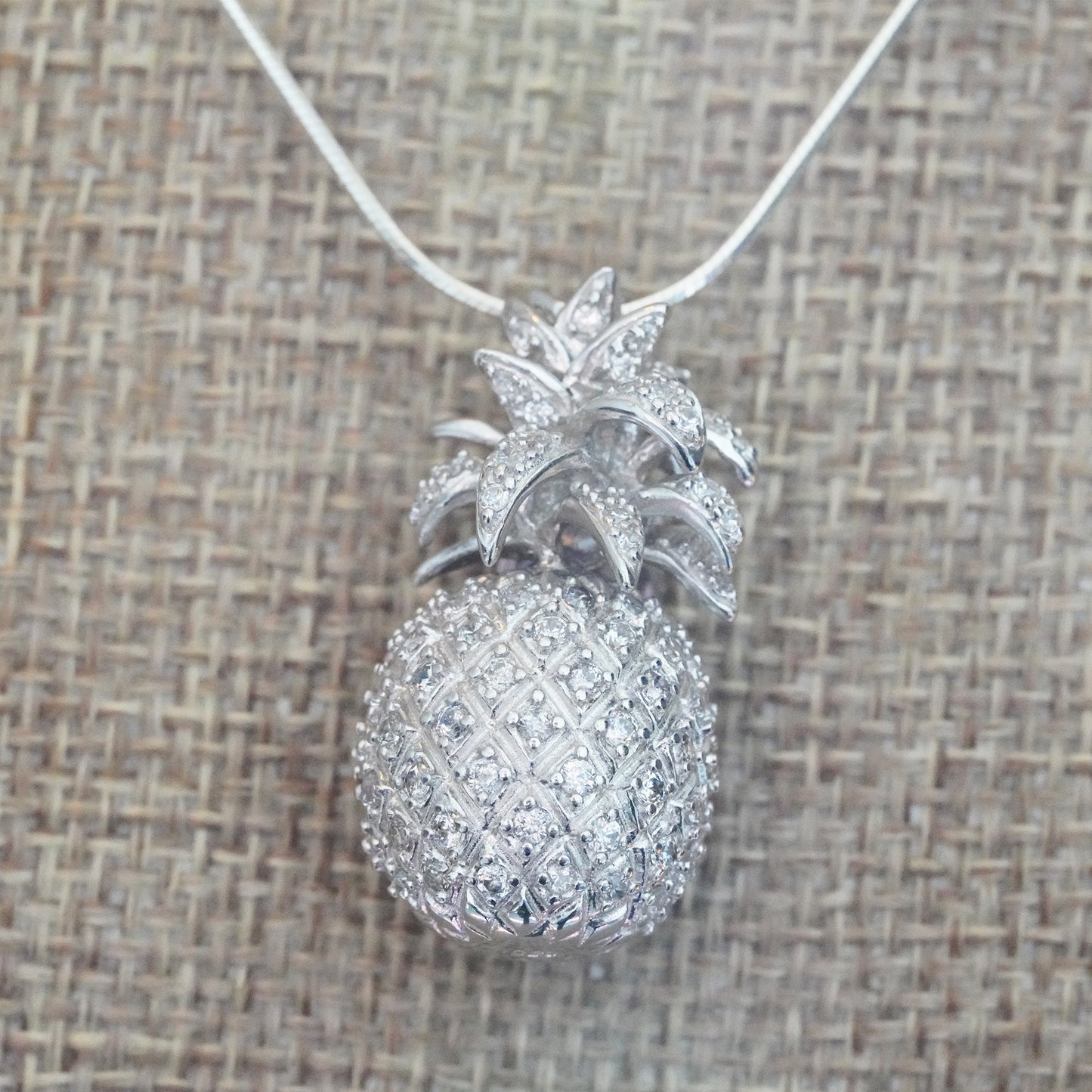3D Pineapple Pendant