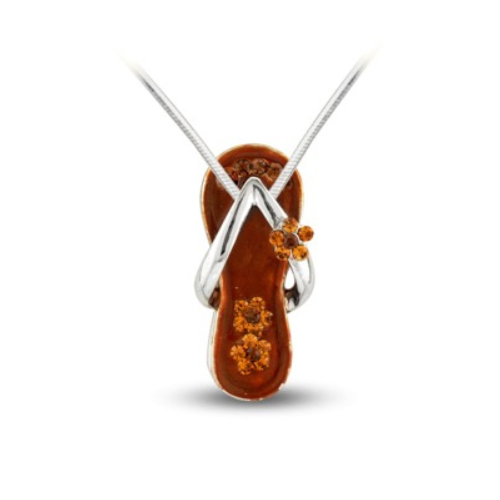 Flower Strap Sandal Pendant