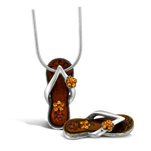 Sterling Silver Sandal Pendants