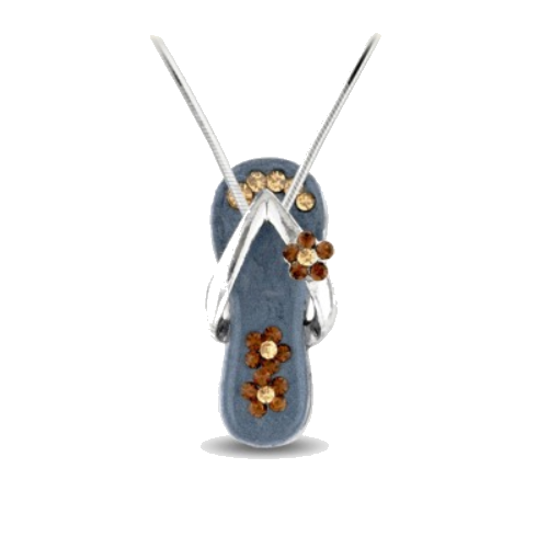 Flower Strap Sandal Pendant