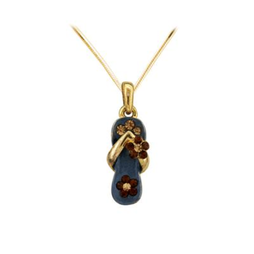 Gold Mini Sandal Pendant