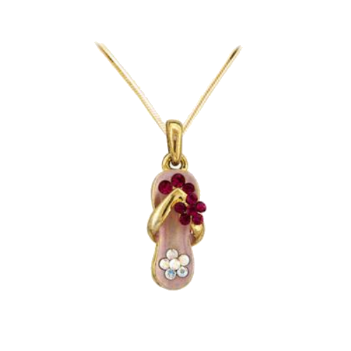 Gold Mini Sandal Pendant