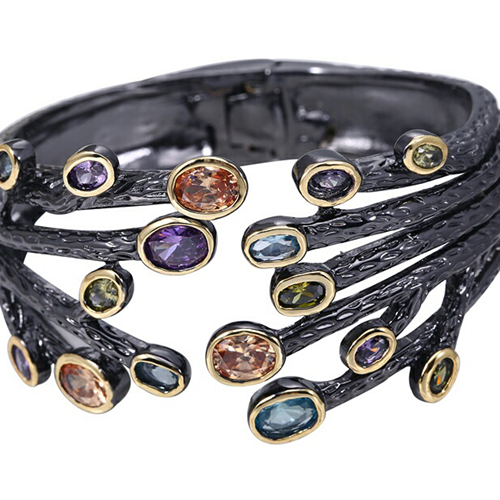Tree Cuff Bangle Bracelet