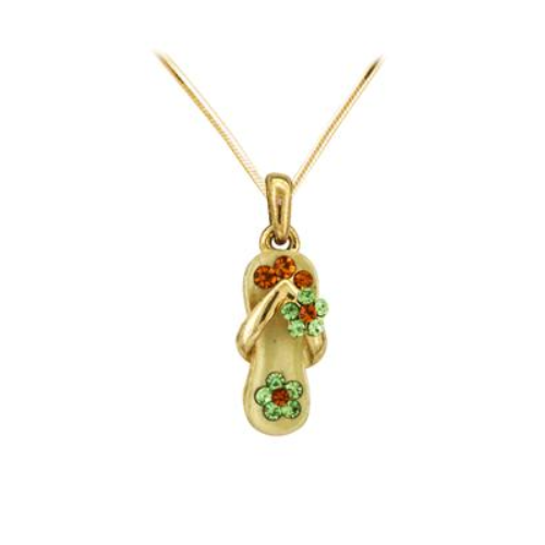 Gold Mini Sandal Pendant