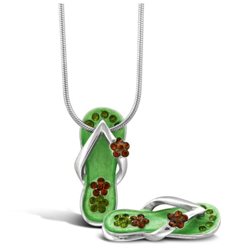 Sterling Silver Sandal Pendants