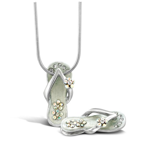 Sterling Silver Sandal Pendants