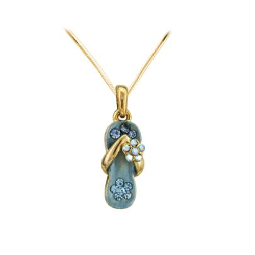 Gold Mini Sandal Pendant