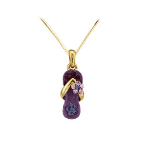 Gold Mini Sandal Pendant