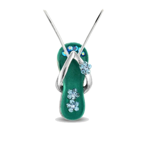 Flower Strap Sandal Pendant