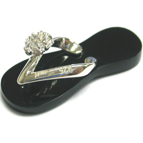 Semi-Precious Gemstone Sandal Pendants