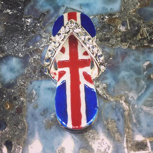 Union Jack Sandal Pendant