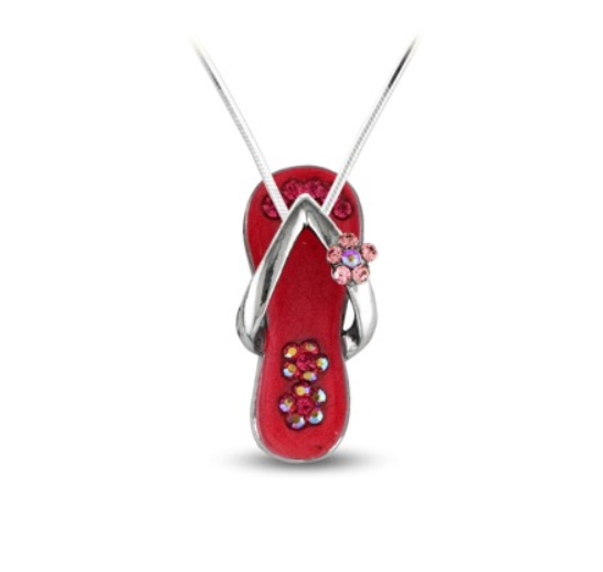 Flower Strap Sandal Pendant
