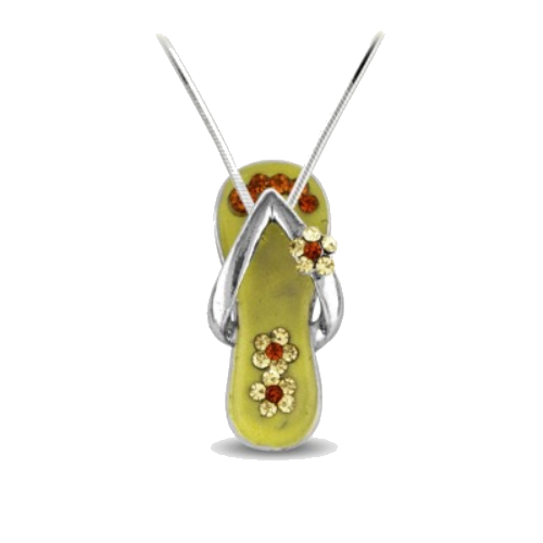Flower Strap Sandal Pendant