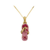 Gold Mini Sandal Pendant